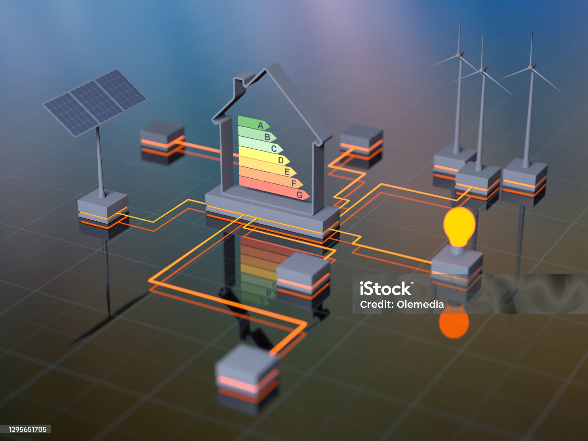 energy saving and environmental protection concept